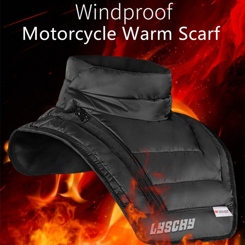 Cycling Gear For Winter - LYSCHY 冬用防寒バイク用ネックウォーマー 男女兼用 防風 3M バイク