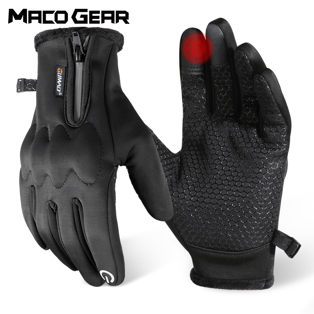 Cycling Gear Display - 冬用オートバイグローブ サーマルタッチスクリーン 防風 滑り止め保護具 スポーツバイク サイクリング