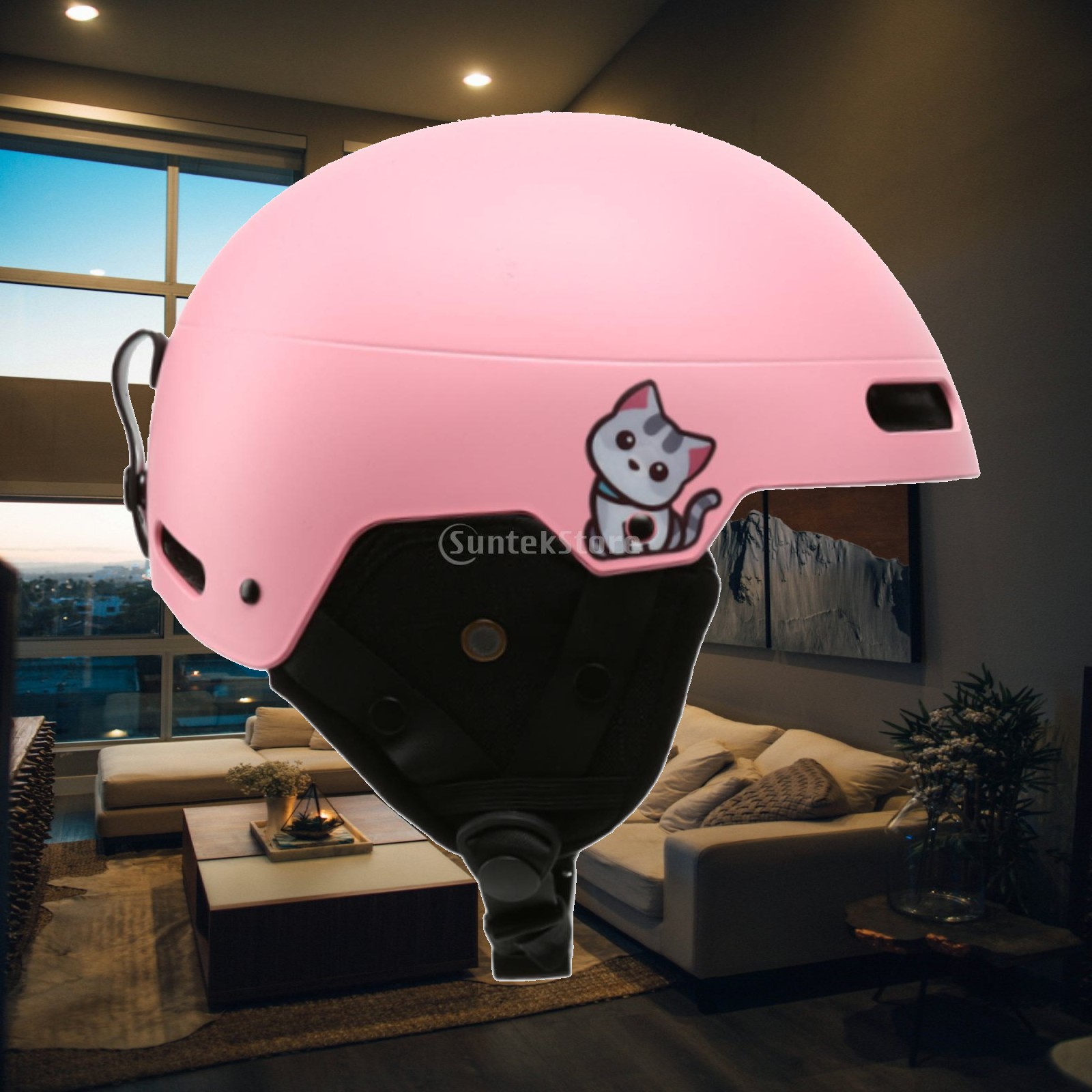 Bicycle Helmet - スキーヘルメット 調節可能なポータブルスノーヘルメット 自転車、バイク、ロードサイクリング用