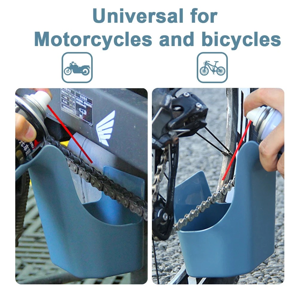 1 個オートバイ自転車グリース収納ツールボックスチェーンクリ - Bike Chain Cleaner のレビューと価格