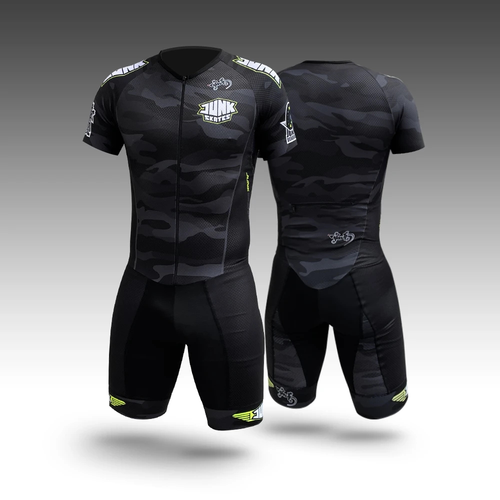 メンズローラースケートサイクリングジャージ,トライアスロン服 - Cycling Gear Jersey のレビューと価格