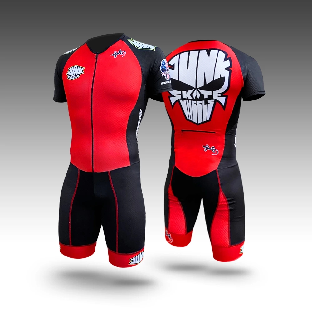 メンズローラースケートサイクリングジャージ,トライアスロン服 - Cycling Gear Jersey のレビューと価格