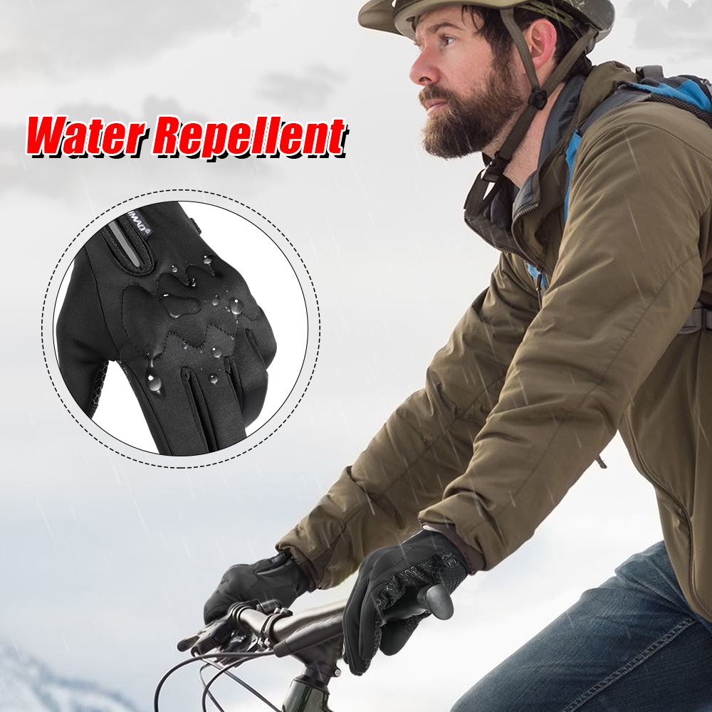 冬用オートバイグローブ サーマルタッチスクリーン 防風 滑り - Cycling Gear Display のレビューと価格