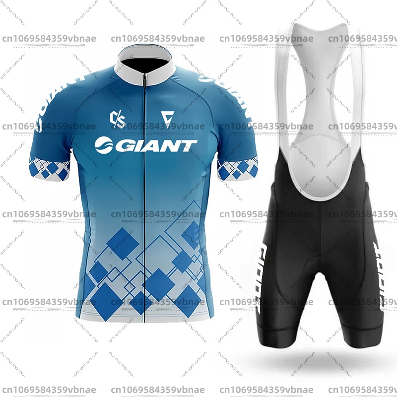 男性用ジャイアントサイクリングジャージ、ロードマウンテンバイ - Cycling Gear Jersey のレビューと価格