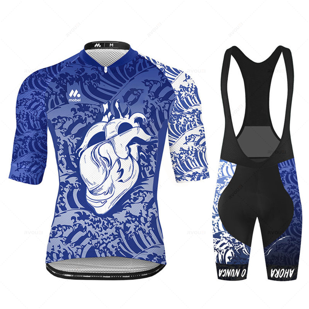 新しいロードチームサマーサイクリングジャージセット 2026 - Cycling Gear Jersey のレビューと価格