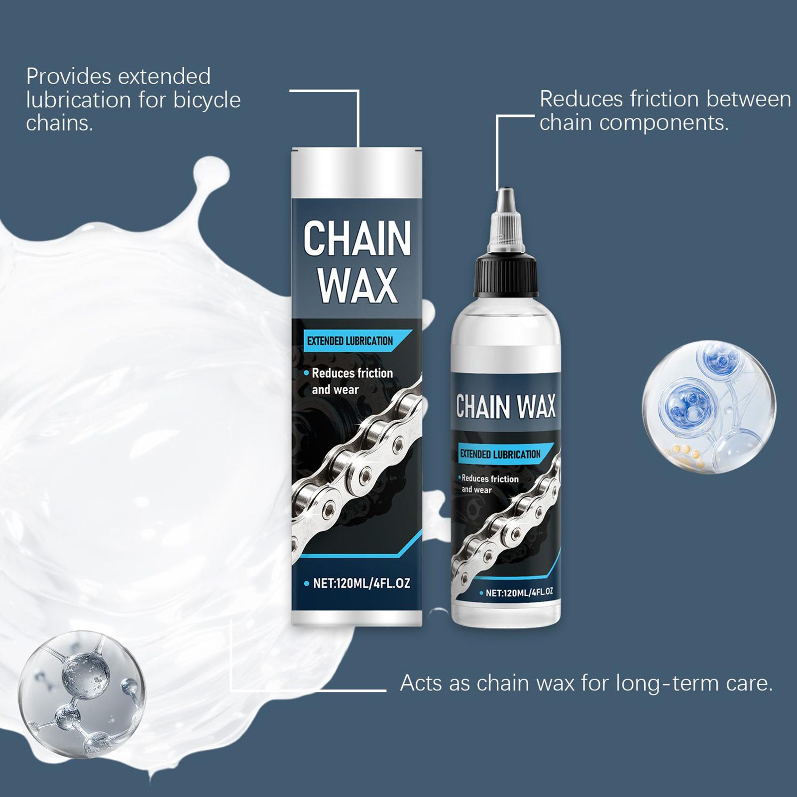 120ml ワックスベースのバイクチェーン潤滑剤 MTB オ - Bike Chain Cleaner のレビューと価格