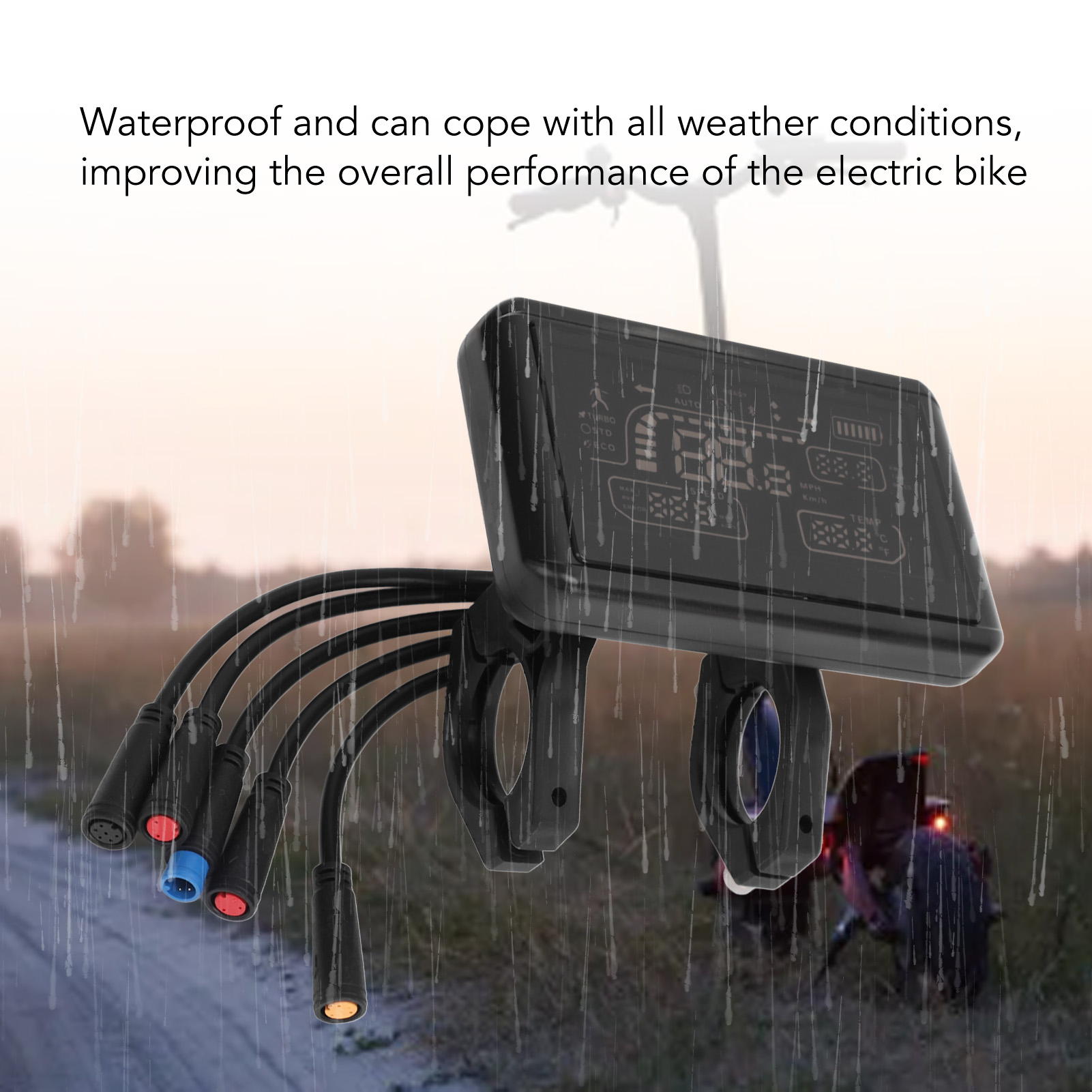 電動自転車ディスプレイパネル,スピードメーター,モードインジ - Cycling Gear Display のレビューと価格