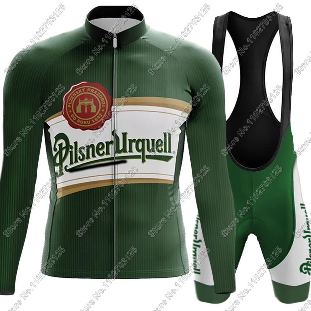 2025 ドリンクビールサイクリングジャージセット夏チェコ長 - Cycling Gear Jersey のレビューと価格