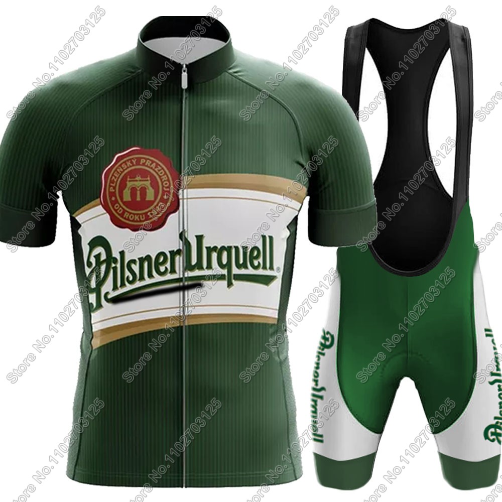 2025 ドリンクビールサイクリングジャージセット夏チェコ長 - Cycling Gear Jersey のレビューと価格