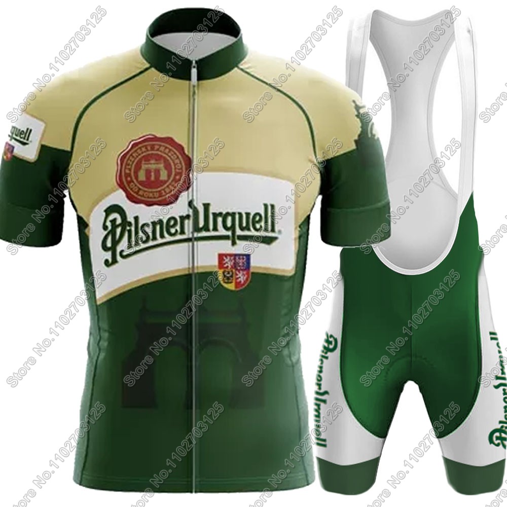 2025 ドリンクビールサイクリングジャージセット夏チェコ長 - Cycling Gear Jersey のレビューと価格