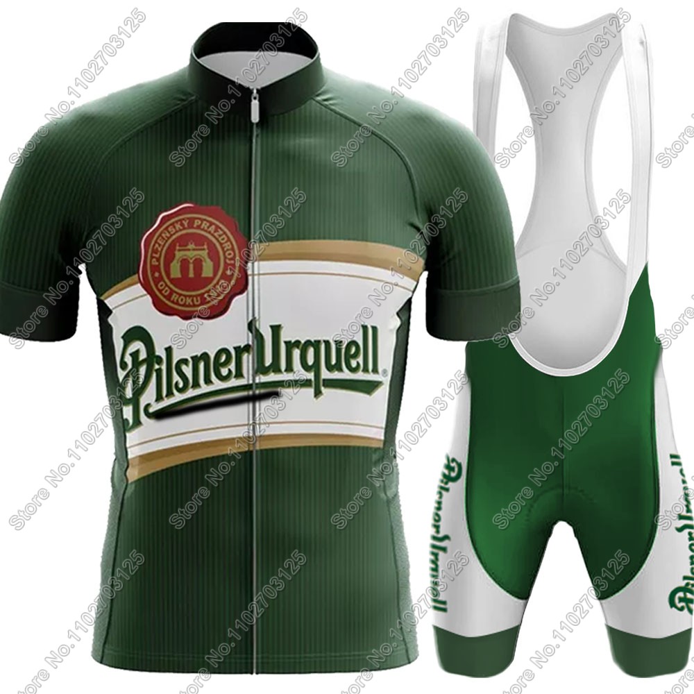 2025 ドリンクビールサイクリングジャージセット夏チェコ長 - Cycling Gear Jersey のレビューと価格