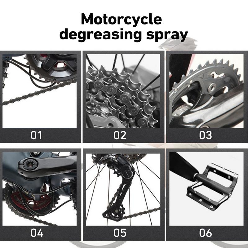 多機能自転車脱脂剤スプレー、潤滑保護、チェーン潤滑剤、有効ク - Bike Chain Cleaner のレビューと価格