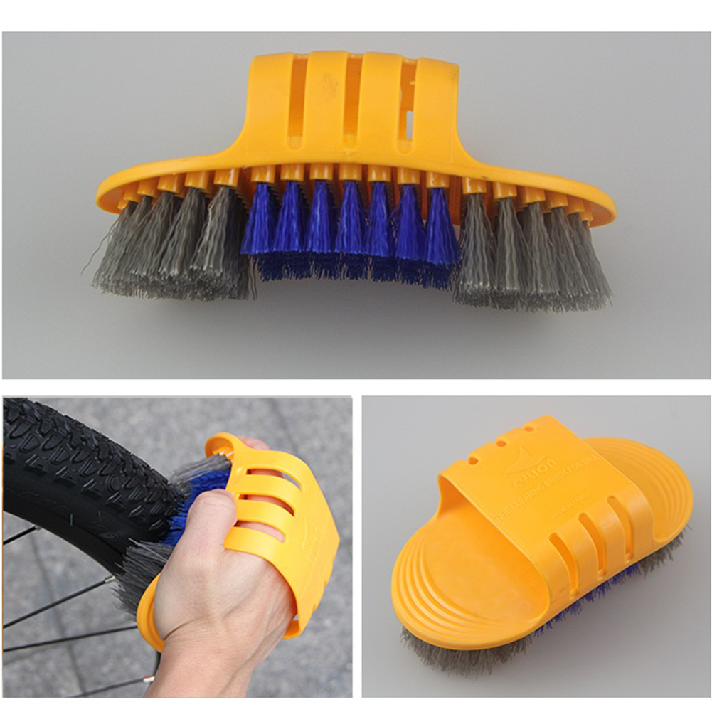 6個入りチェーンクリーナー多機能タイヤブラシツールセット自転 - Bike Chain Cleaner のレビューと価格