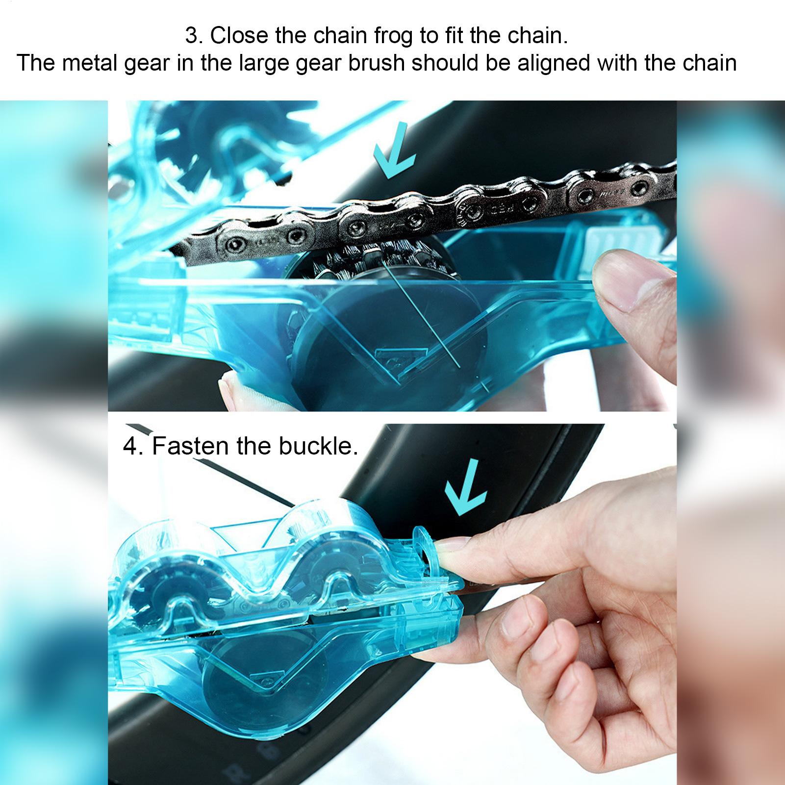 自転車チェーンスクラバー効率的な自転車フロッグチェーンクリー - Bike Chain Cleaner のレビューと価格