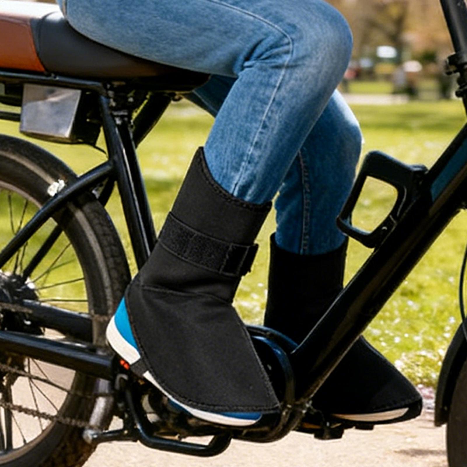 サイクリングシューズカバー 防水 暖かいフットギア シューズ - Cycling Gear For Winter のレビューと価格