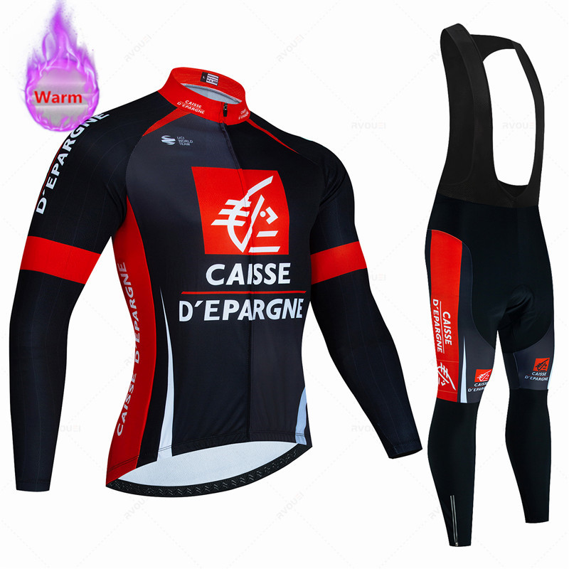 男性用サーマルフリースサイクリングジャージ,マウンテンバイク - Cycling Gear For Winter のレビューと価格