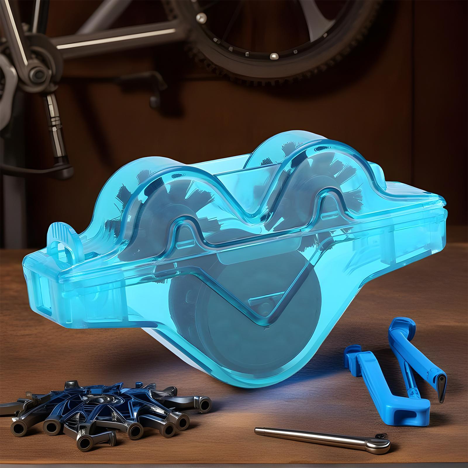 サイクリングチェーンクリーナーキット サイクルチェーンスクラ - Bike Chain Cleaner のレビューと価格