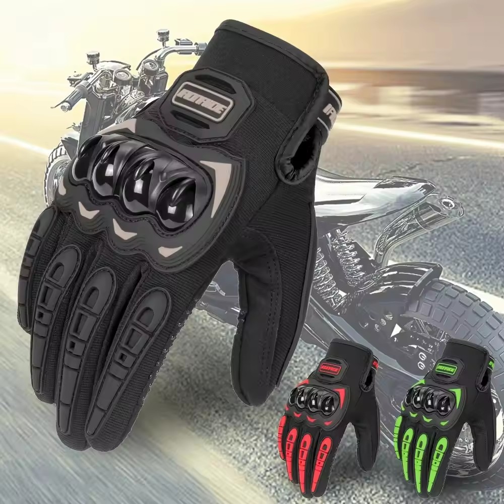 オートバイグローブ メンズ タッチスクリーン対応 モト レー - Cycling Gear Display のレビューと価格