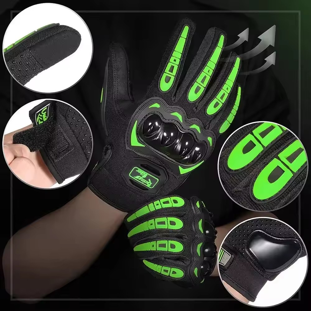 オートバイグローブ メンズ タッチスクリーン対応 モト レー - Cycling Gear Display のレビューと価格