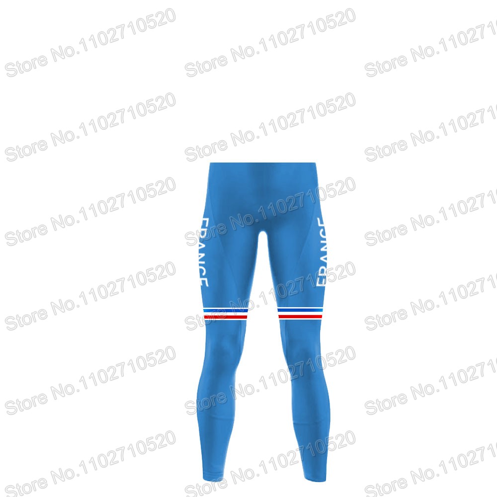 フランス代表チーム 2025 サイクリングジャージセット長袖 - Cycling Gear For Winter のレビューと価格