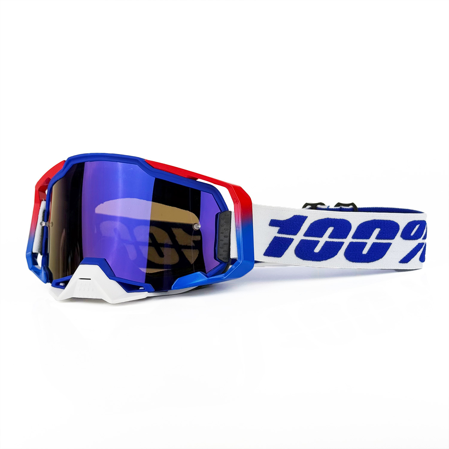 オートバイ用防塵ゴーグル、大型スクリーンオフロード保護メガネ - Cycling Gear Display のレビューと価格