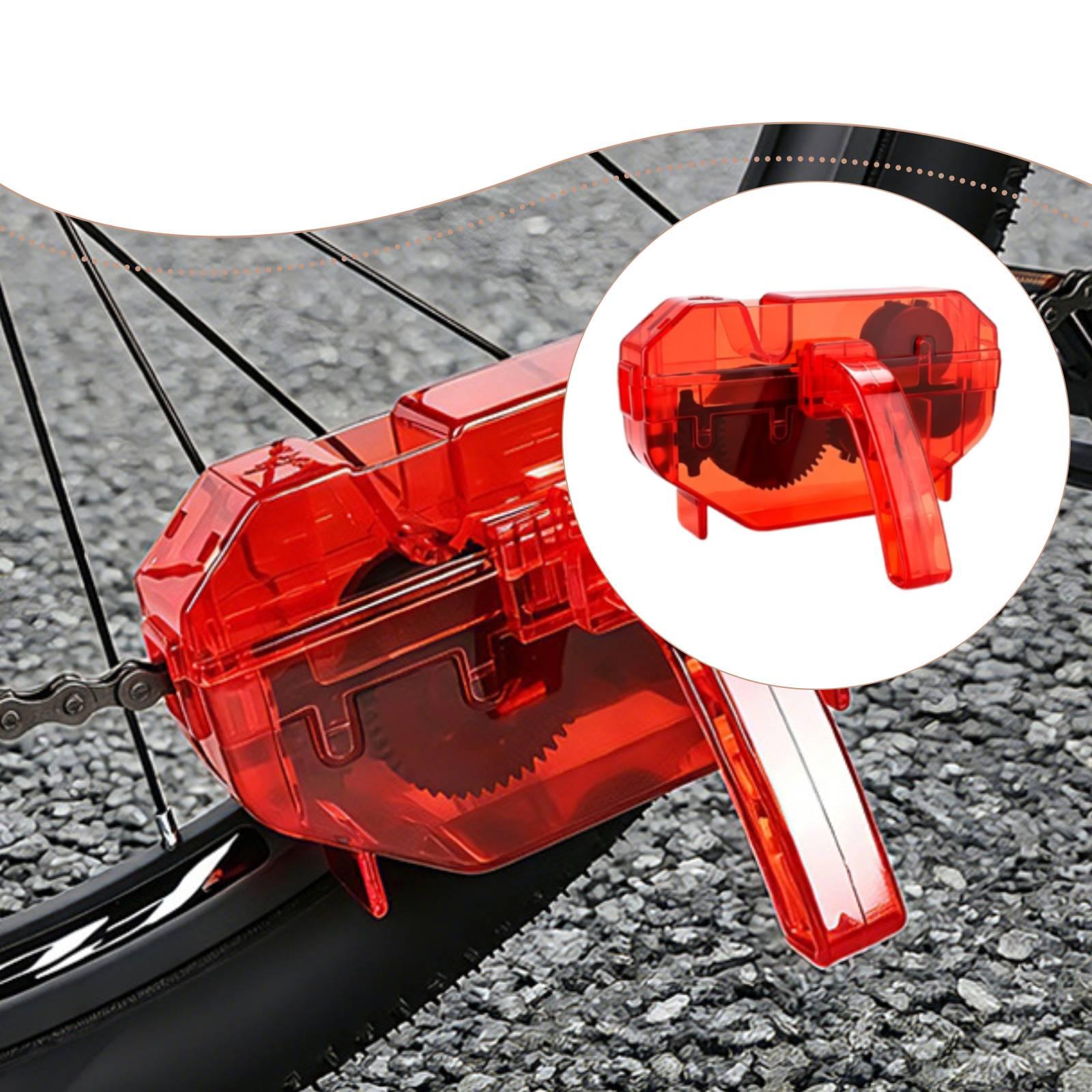 自転車チェーンクリーナー 可視化フィッティング 高性能ポータ - Bike Chain Cleaner のレビューと価格